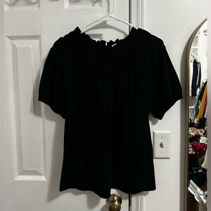 J. Crew Black Blouse